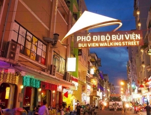 Bui Vien Walking Street - a place that attracts young people in Saigon